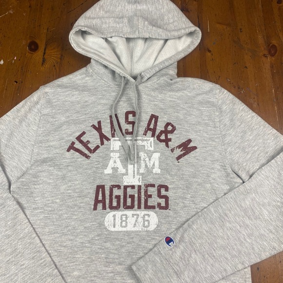 Champion Other - Champion Texas A&M Aggies Hoodie Grey Mens Size M Pullover Athletic Wear